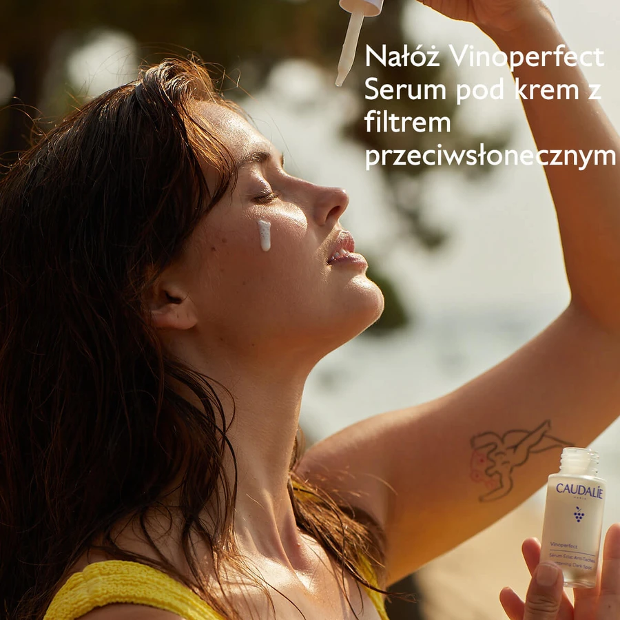 Caudalie Vinosun Protect, onzichtbare stick met hoge bescherming, SPF 50, 15 g + onzichtbare, lichte crème met zeer hoge bescherming, SPF 50+, 20 ml gratis