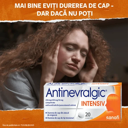 Antinevralgic Intensiv, 20 tabletten, Sanofi