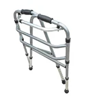 Andador plegable con función paso a paso y altura regulable