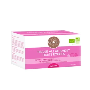 Gifrer Lactatie Kruidenthee Rood Fruit 20 Zakjes