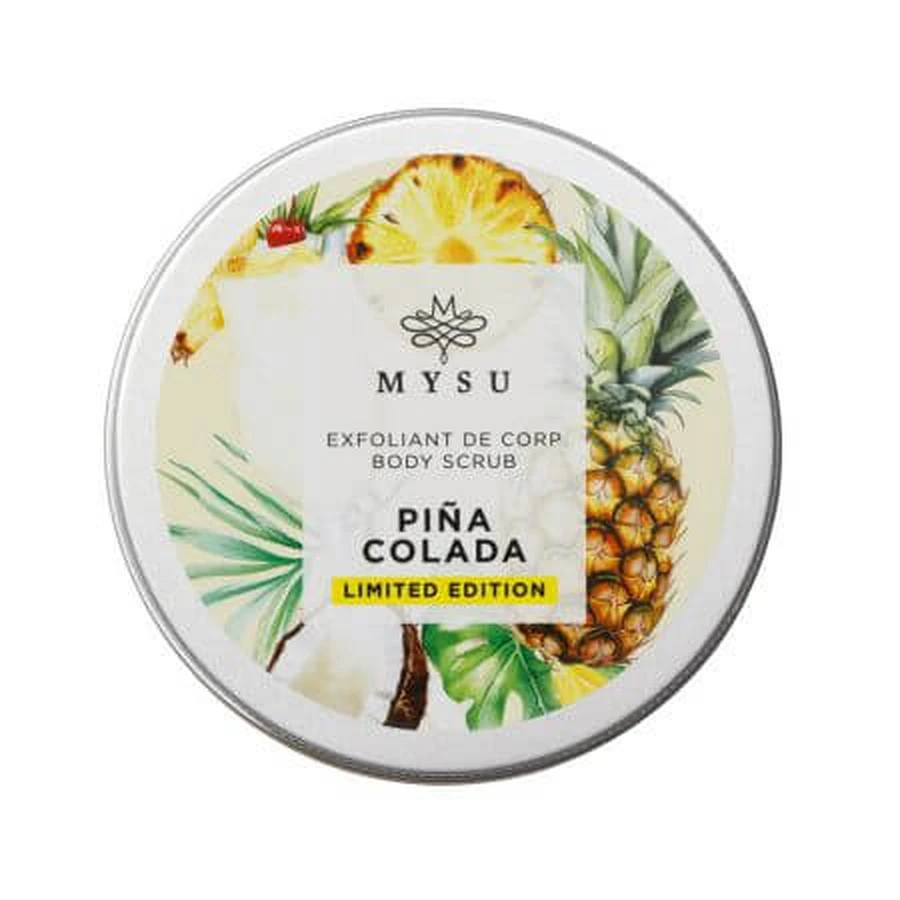 Pina Colada Körperpeeling, 185 ml, Mysu Parfume