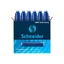 Balpen, Blauw, 6 stuks, Schneider