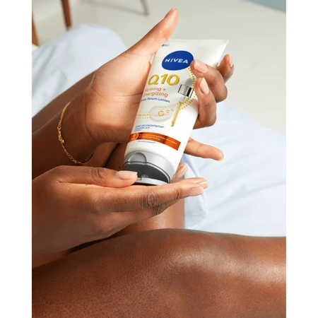 Nivea Q10, ser de corp-balsam, fermitate + energizant, 200 ml