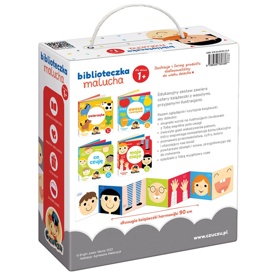 Set Bebilon Advance Pronutra 3 Junior, nährende Milchnahrung, nach 1 Jahr, 3 x 1000 g + CzuCzu Bibliothek des Kleinkindes, 4 Bücher für Kinder, ab 12 Monaten kostenlos