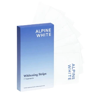 Alpine White Whitening, Zahnaufhellungsstreifen, 14 Stück