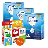 Set Bebilon Advance Pronutra 2, follow-on milk, over 6 months, 3 x 1000 g + CzuCzu Contrasts on a String, baby book, 6-9 months free of charge