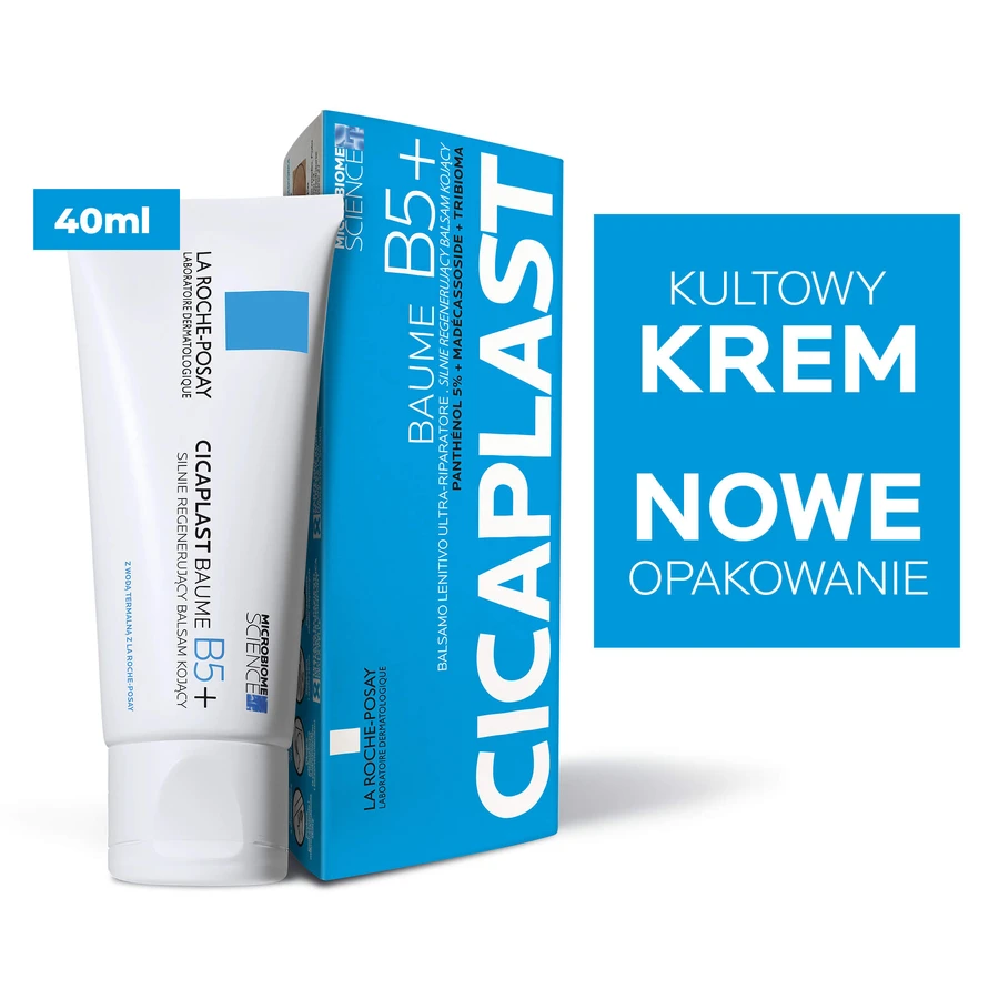 Set La Roche-Posay Cicaplast Baume B5+, beruhigende regenerierende Lotion, 100 ml + Lotion 40 ml