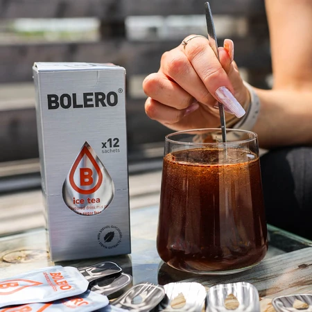 Bolero Eistee Pfirsich, Getränkepulver, 8 g