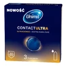 Unimil Contact Ultra, preservativos extra humedecidos, ultrafinos, 3 unidades