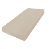 BabyMatex, jersey sheet with elastic, 70 cm x 140 cm, beige