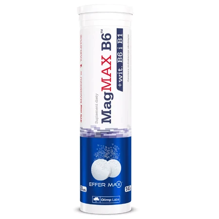 Olimp MagMAX B6, Orangengeschmack, 20 Brausetabletten