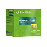 Bonatium Green tea with lemon peel and ginger, 20 sachets