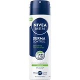 Nivea Men Derma Control Sensitive, Antitranspirant, Spray, 150 ml