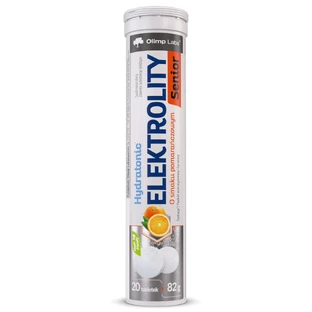 Olimp Hydratonic Elektrolity Senior, orange flavor, 20 effervescent tablets