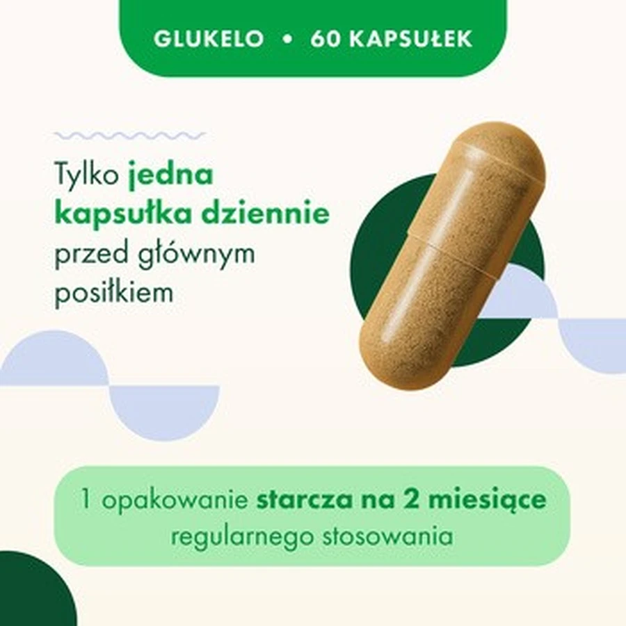 Glukelo, 60 Kapseln