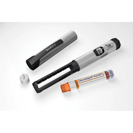 NovoPen 4, insulin injector, blue