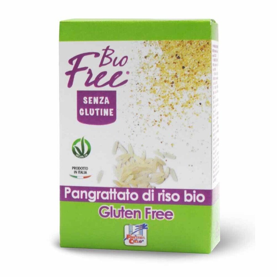 Bio glutenfreies Reisbrösel, 250 g, La Finestra Sul Cielo