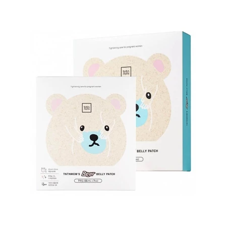 Tntn mom's, masque hydratant pour le ventre des femmes enceintes, 7 pièces