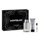 Mont Blanc Explorer Platinum Set Eau de Parfum, 100 ml + Eau de Parfum Miniature, 7.5 ml + Shower Gel, 100 ml