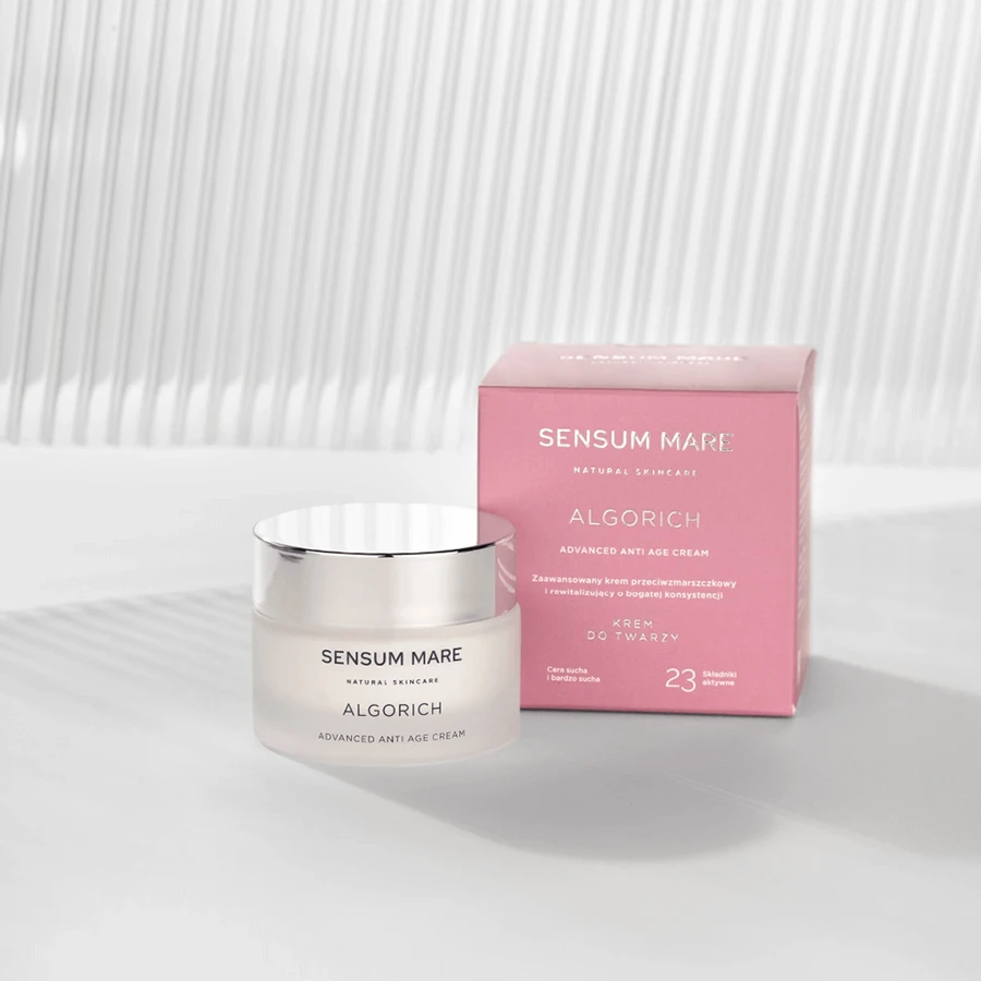 Sensum Mare Algorich, crema avanzada revitalizante y antiarrugas de textura rica, 50 ml