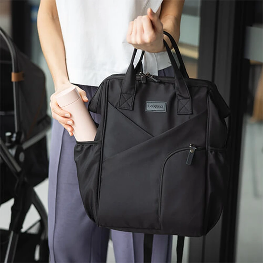 Baby Ono, Rucksack für Mütter, Modern Style, schwarz
