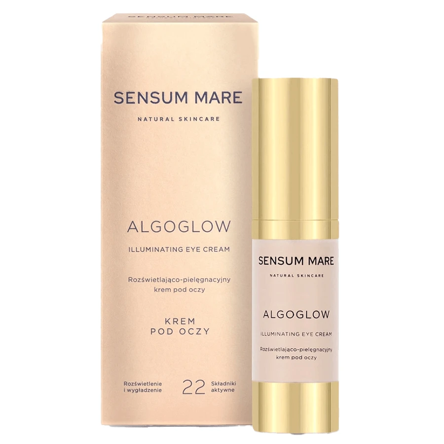 Sensum Mare Algoglow, crème illuminatrice et soignante pour les yeux, 15 ml