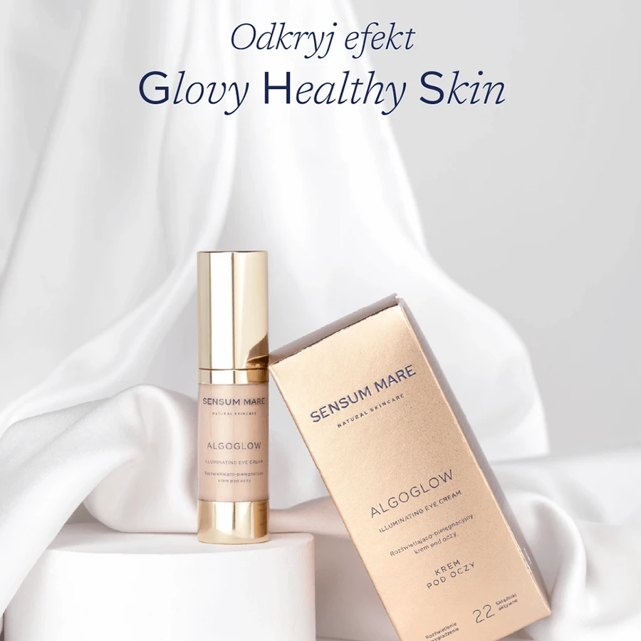 Sensum Mare Algoglow, crème illuminatrice et soignante pour les yeux, 15 ml