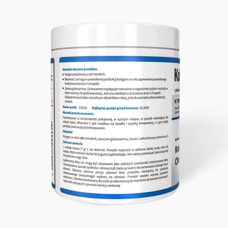 Noble Health Kollagen + Glucosamin und Vitamin C, 100 g