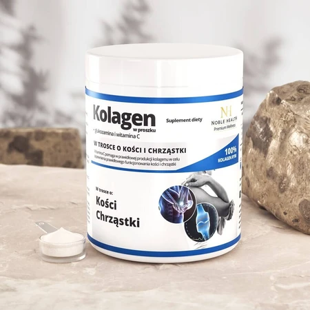 Noble Health Kollagen + Glucosamin und Vitamin C, 100 g