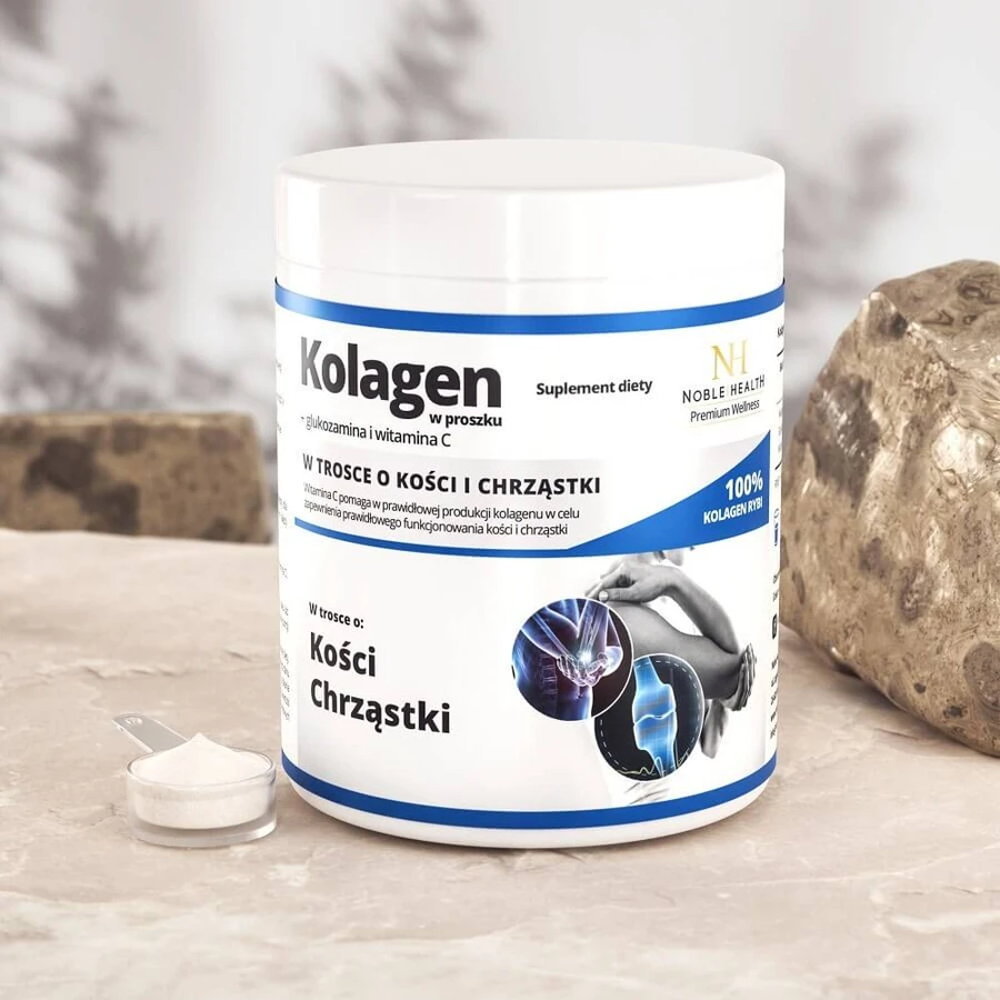 Noble Health Kollagen + Glucosamin und Vitamin C, 100 g