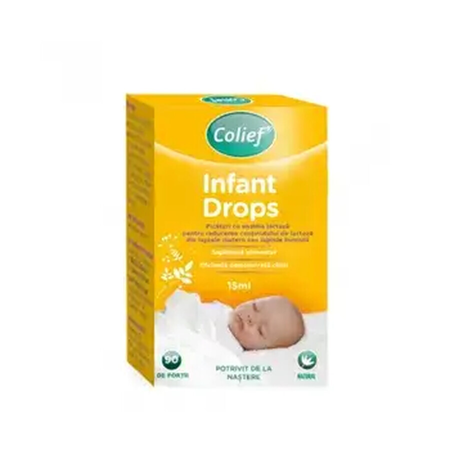 Lactase enzyme drops, Infant drops, 15 ml, Colief