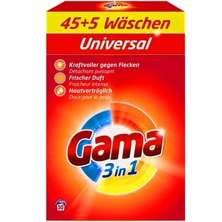 Gama, Allzweck-Waschpulver, 1,625 kg