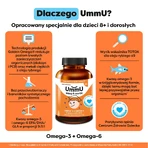 UmmU Brain & Brain, per bambini dagli 8 anni, 240 capsule