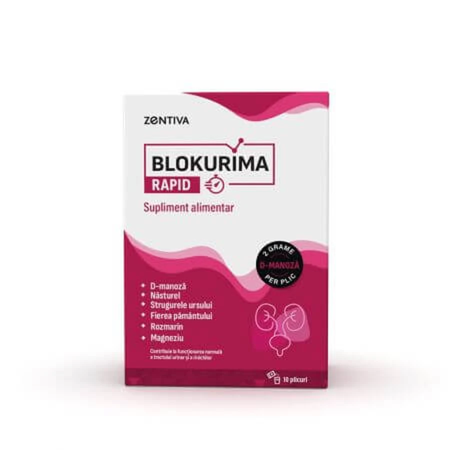 Blokurima Rapid, 10 bustine, Zentiva