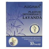 Tiritas desintoxicantes Augama lavanda, 10x12 cm, 10 piezas, Henan Kangdi Medical