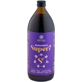 Super 7 Antioxidant — suc 100% natural și ecologic din 7 superfructe cu puternice proprietăți antioxidante, Aronia 