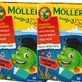 Möller's Omega-3 gummy fish with raspberry flavor, 2 x 36 jellies