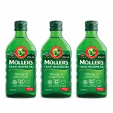 Moller's Norwegian Dietary Food, over 3 years, natural flavor, 3x250 ml