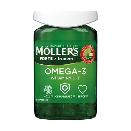 Möller's Fish Oil Forte Omega-3, 2 x 112 capsules