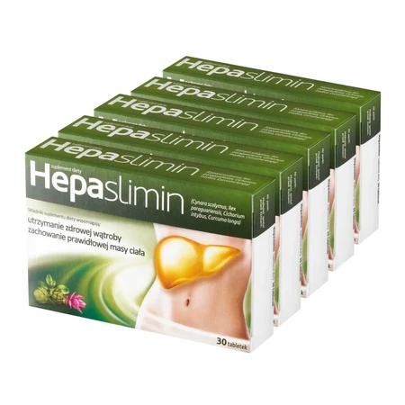 HepaSlimin, 5x30 comprimidos
