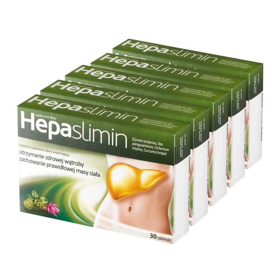 HepaSlimin, 5x30 comprimidos