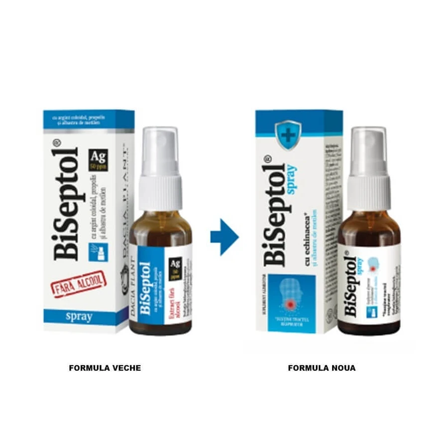 BiSeptol Spray, 20 ml, Dacia Plant