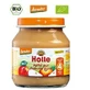 Bio-Apfelpüree, 125 g, Holle Babynahrung