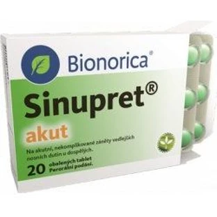 Sinupret Akut 20 tabletten