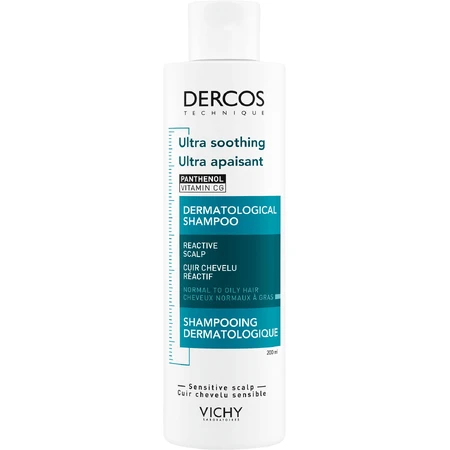 Vichy Dercos Ultra Calmante Sensitive gras champú para cabello graso 200 ml