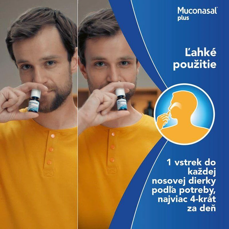 Muconasal Plus nasal spray 10 ml
