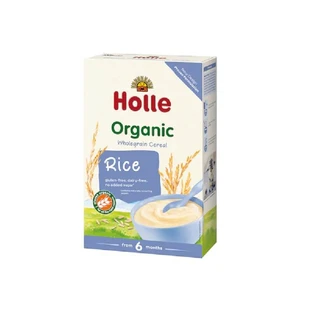 Organic rice puree without milk, gluten free, +6 months, 250 g, Holle Baby Food