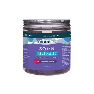 Gelatine alle erbe e melatonina, Sleep, 42 pezzi, Mium Lab