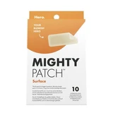 Mighty Patch Surface Hydrokolloidale Pickelpflaster, 10 Stück, Hero