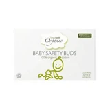 Organic cotton bibs with stopper for babies, 60 pieces, Simply Gentle Organic